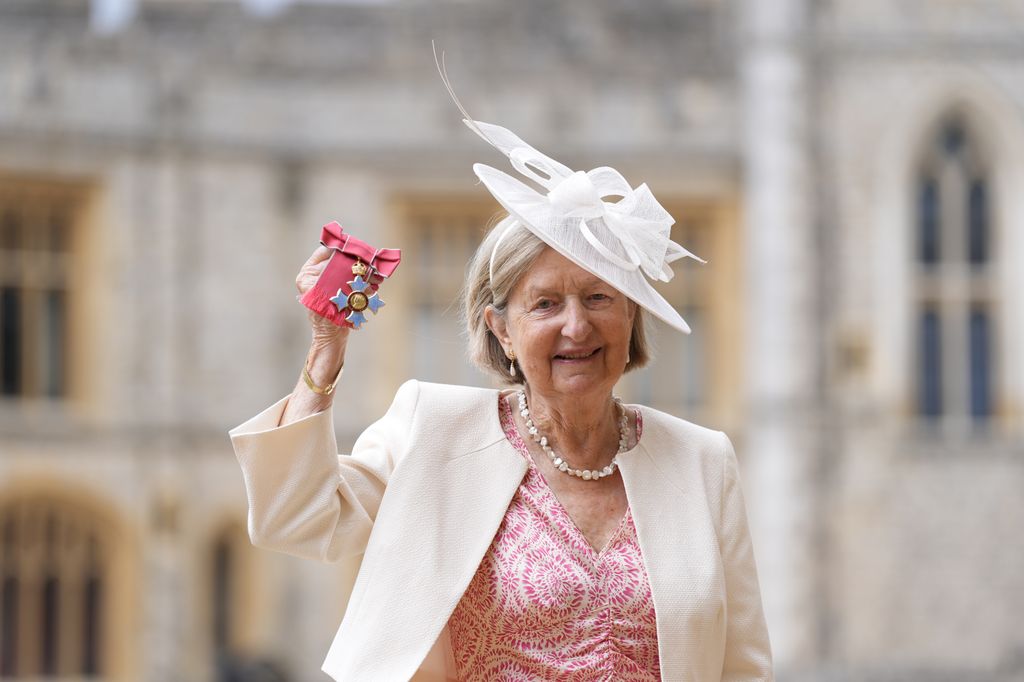 Dr Anita White after being made a CBE (Commander of the Order of the British Empire)