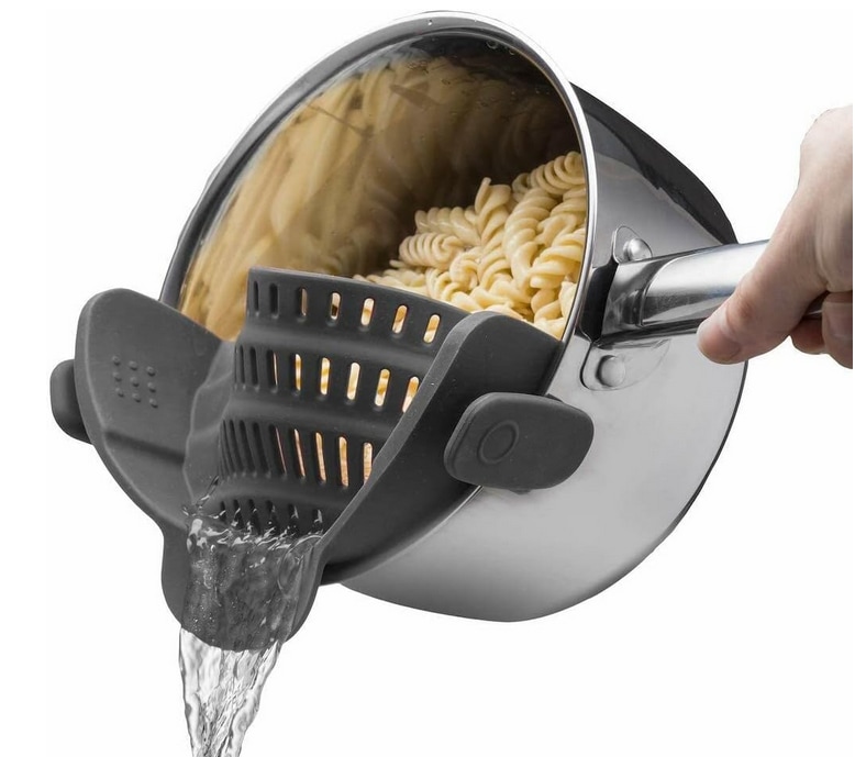 Kitchen Gizmo Snap N' Strain Adjustable Clip-On Colander