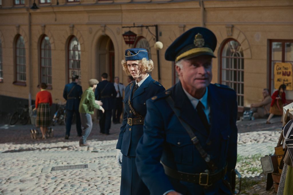 two police officers in street