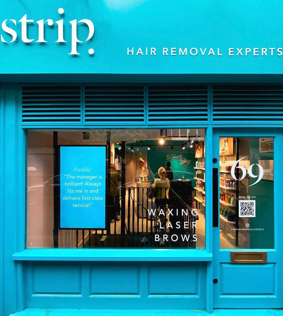 Strip salon in Soho