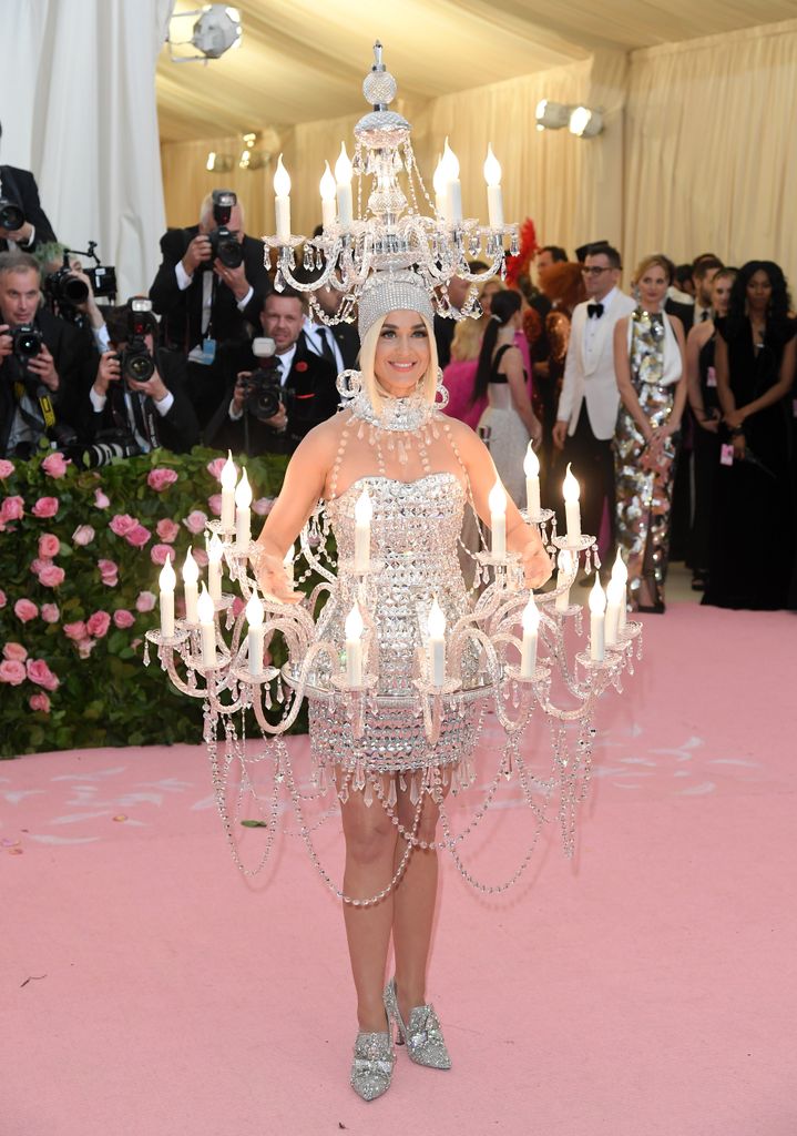NEW YORK, NEW YORK - MAY 06: Katy Perry arrives for the 2019 Met Gala celebrating Camp: Notes on Fashion at The Metropolitan Museum of Art on May 06, 2019 in New York City. (Photo by Karwai Tang/Getty Images)