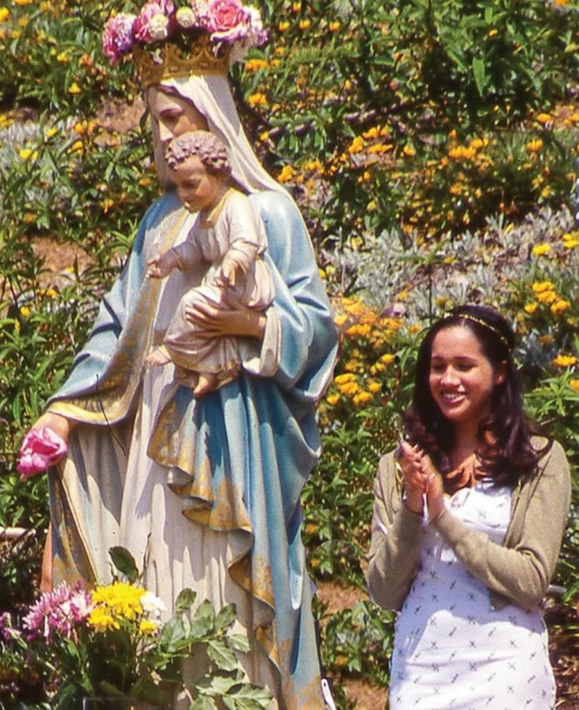 Meghan graduated from the Catholic high school in 1999