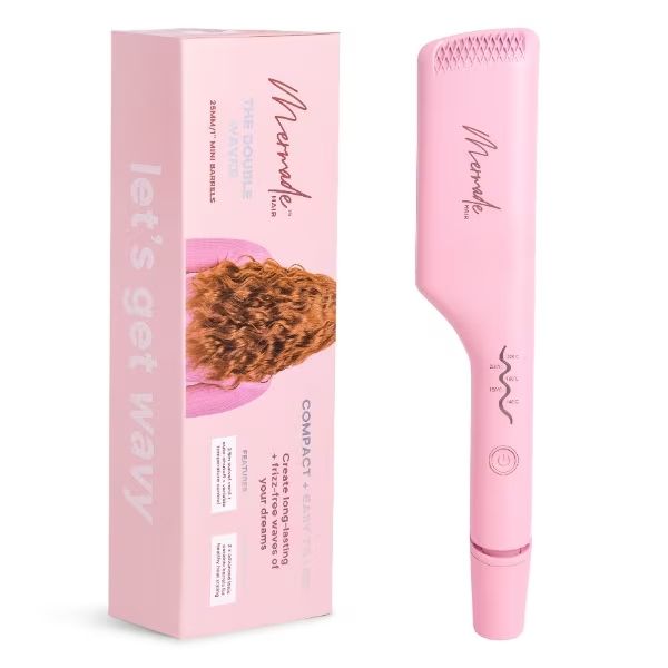 Mermade Hair Double Waver Pink
