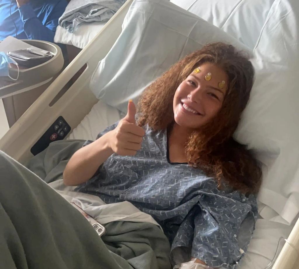 Isabella underwent emergency surgery last year