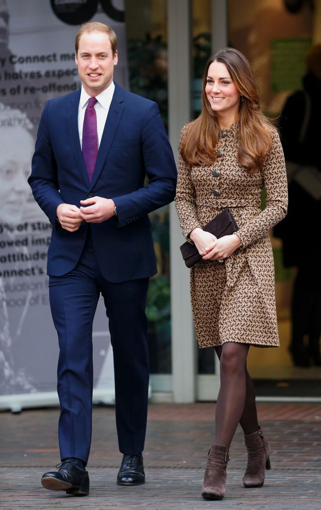 KateMiddleton dan William mengunjungi proyek Only Connect dan mantan pelanggar pada 19 November 2013 di London, Inggris.