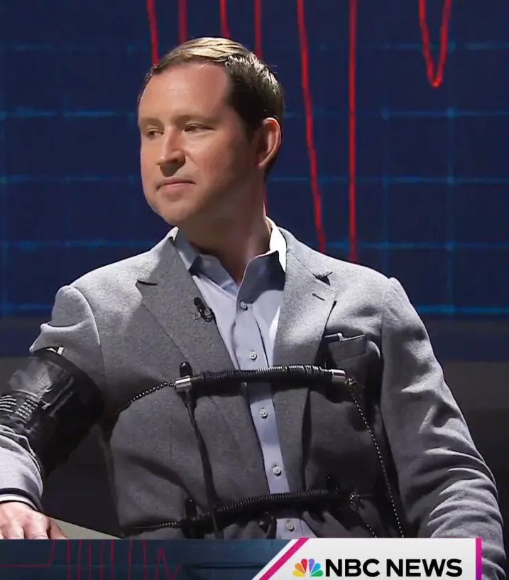 henry hager strapped to chair for lie detector 