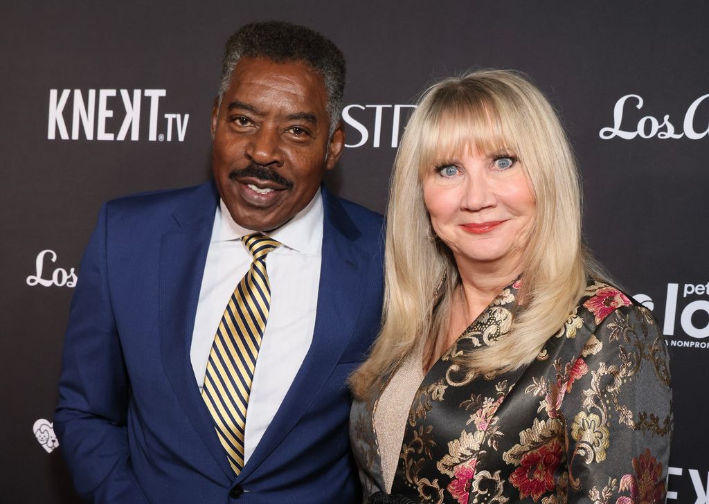 Ernie Hudson and Linda Kingsberg attend The Hollywood Critics Association's Astra Creative Arts, Film & TV Awards at Taglyan Complex on December 08, 2024 in Los Angeles, California