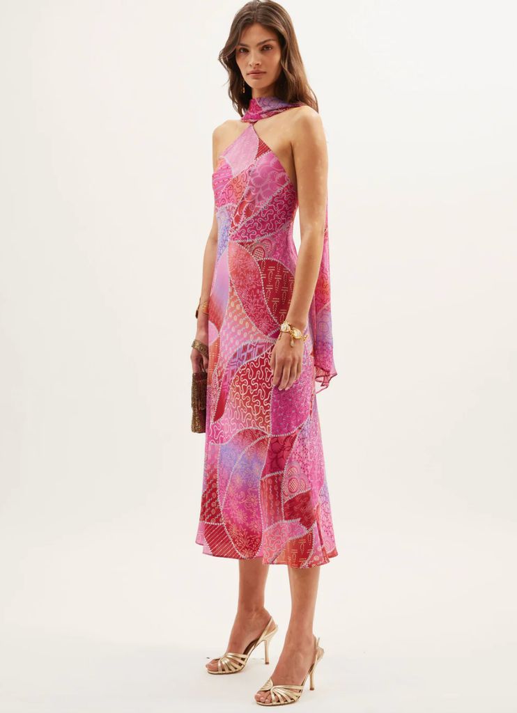 Rixo scarf dress