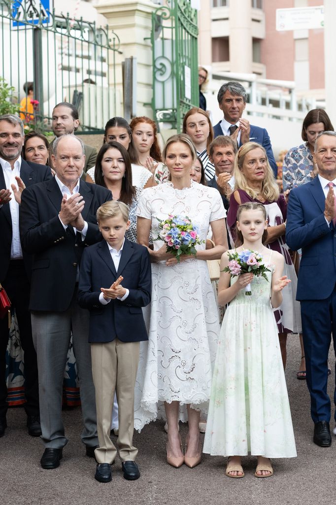  Princess Charlene of Monaco and family at Traditional Monegasque Picnic 