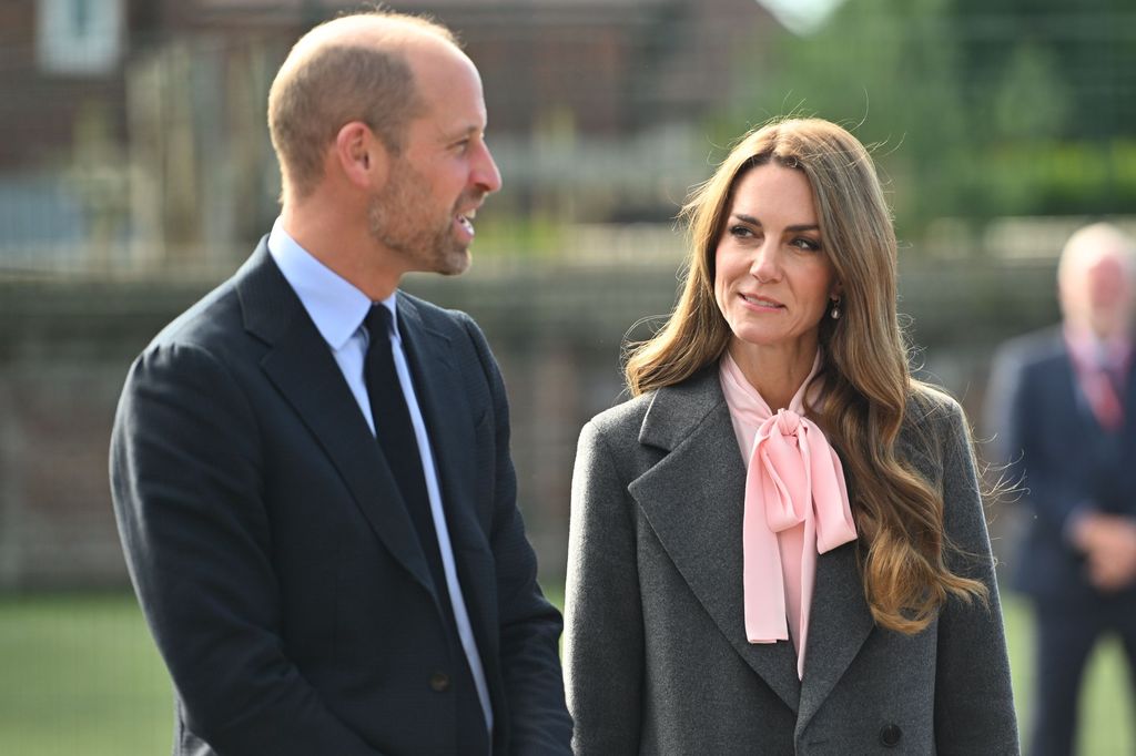 Prince William and the Princess of Wales carry out engagements in Southport