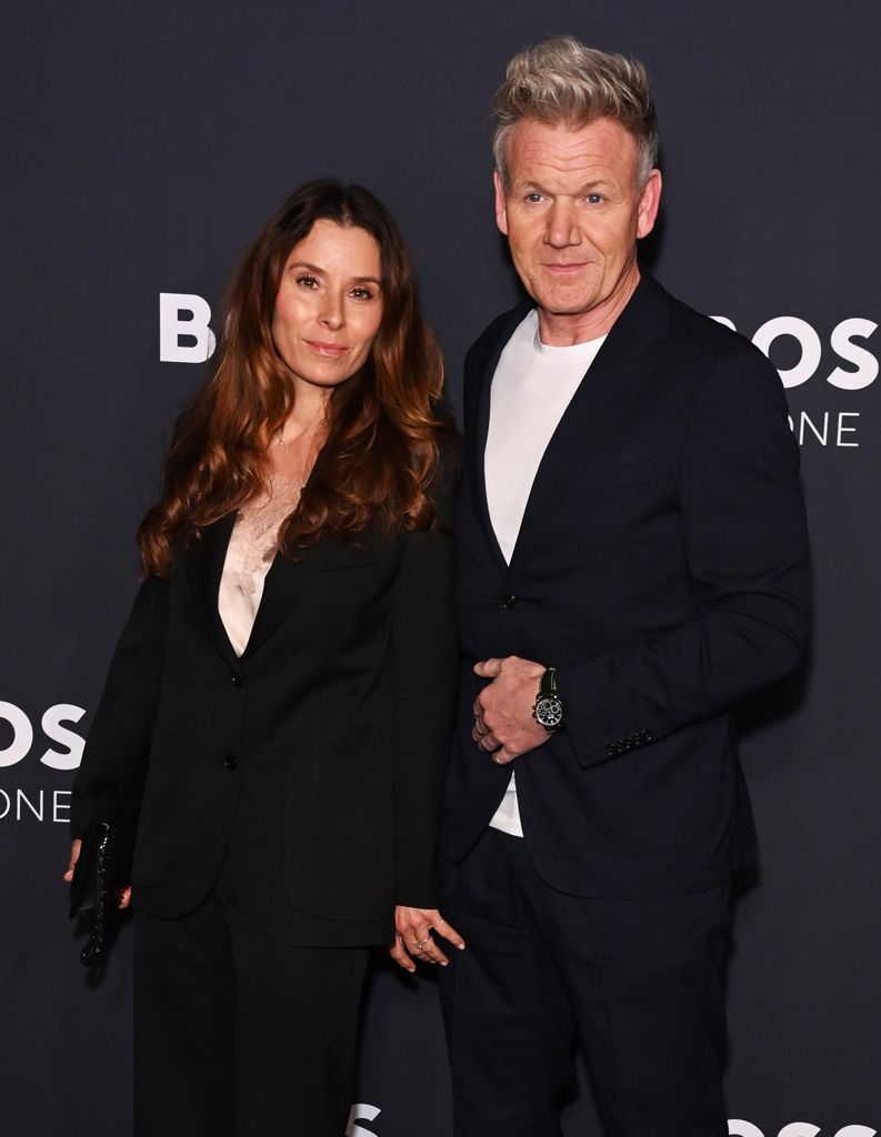 Gordon Ramsay standing with wife Tana Ramsay