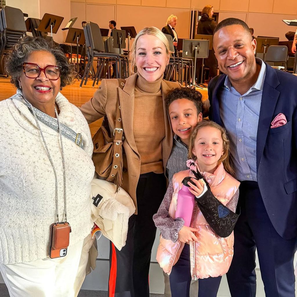 Craig Melvin's rarely-seen children look so tall as they celebrate dad's major milestone | HELLO!