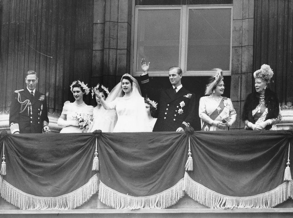 One of the Queen's nine bridesmaids', Lady Elizabeth Lambert, dresses went up for auction in 2024.

