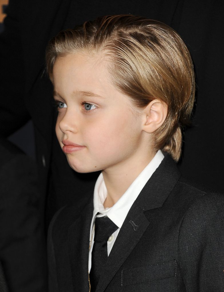 HOLLYWOOD, CA - DECEMBER 15:  Shiloh Jolie-Pitt attends the premiere of "Unbroken" at TCL Chinese Theatre IMAX on 2014