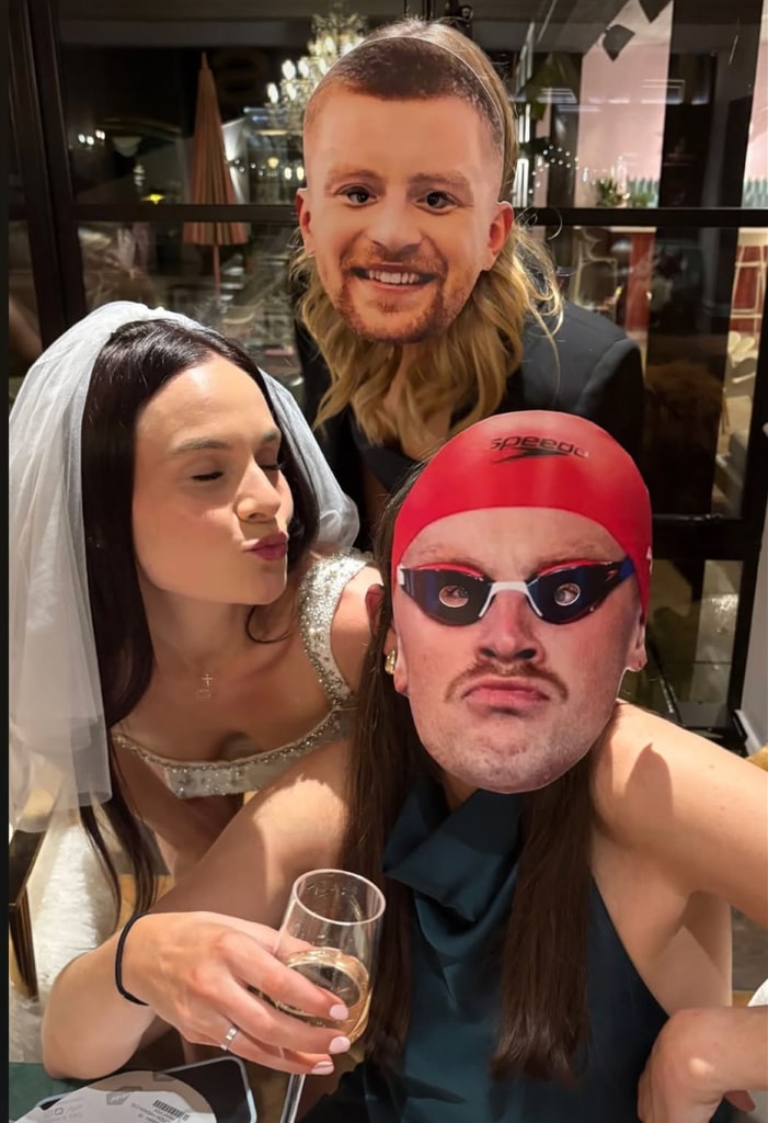 Made of honours Megan and Tilly really got into the swing of things!