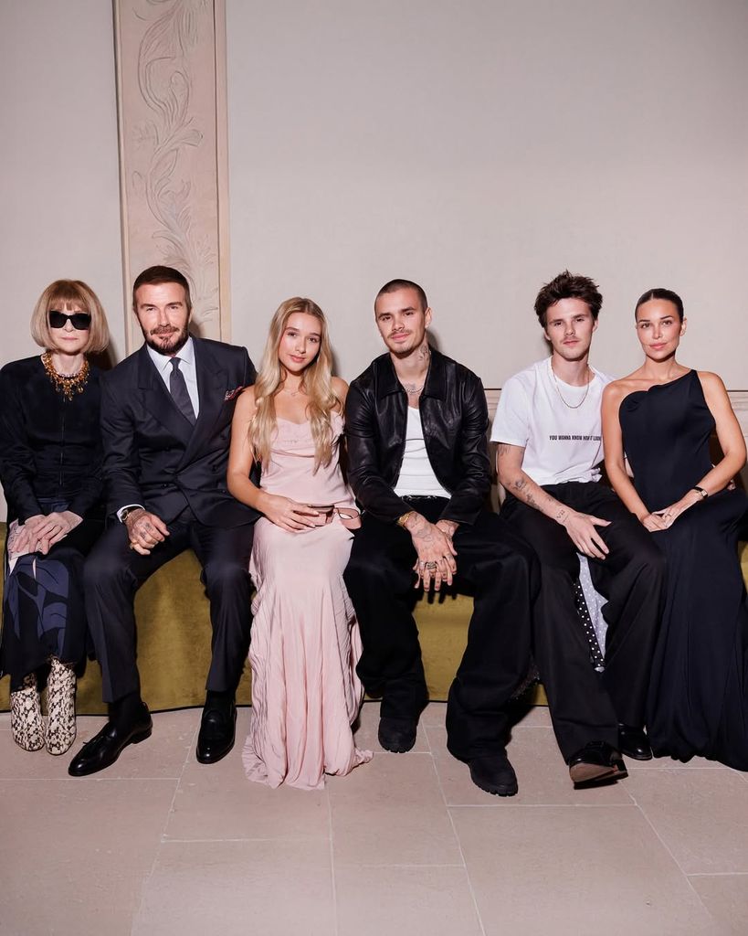 Victoria Beckham took to Instagram to thank her family