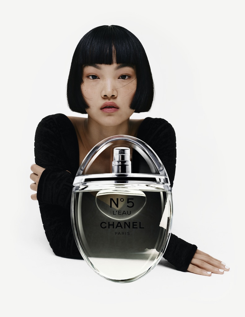Chanel No.5 L'Eau Drop fragrance has received a very chic