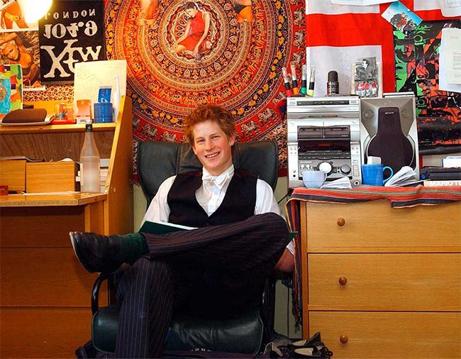 prince harry as a teenager