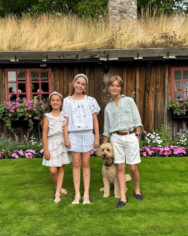Princess Madeline's three gorgeous children