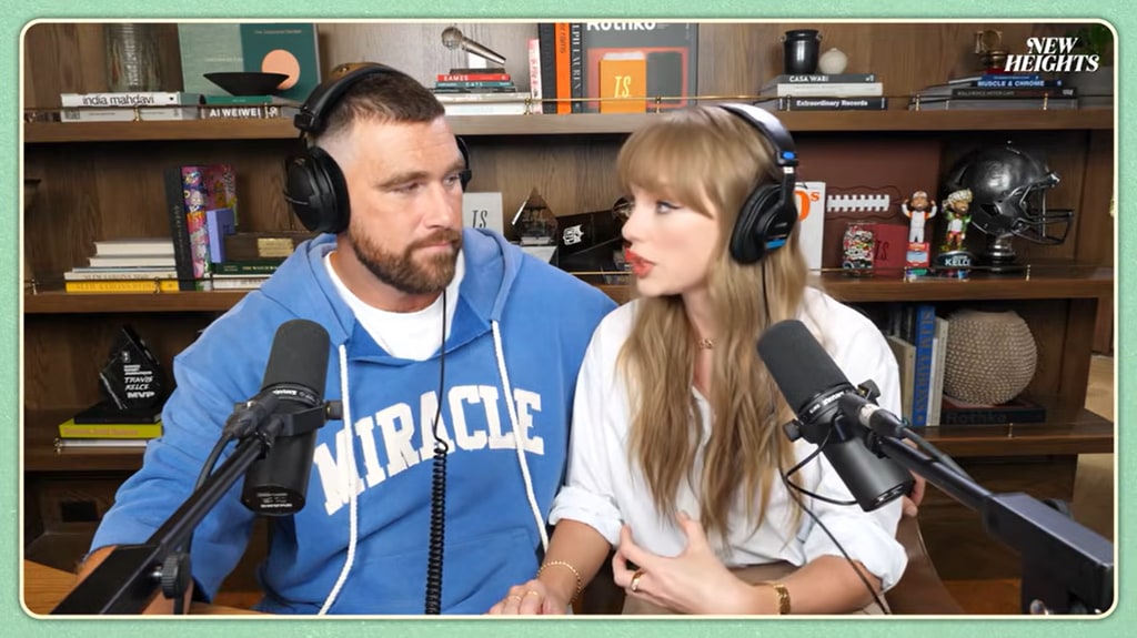 Taylor Swift and Travis Kelce