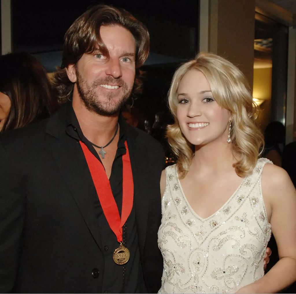 photo of carrie underwood and brett james