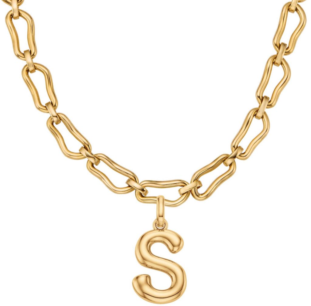 Abbott Lyon initial necklace