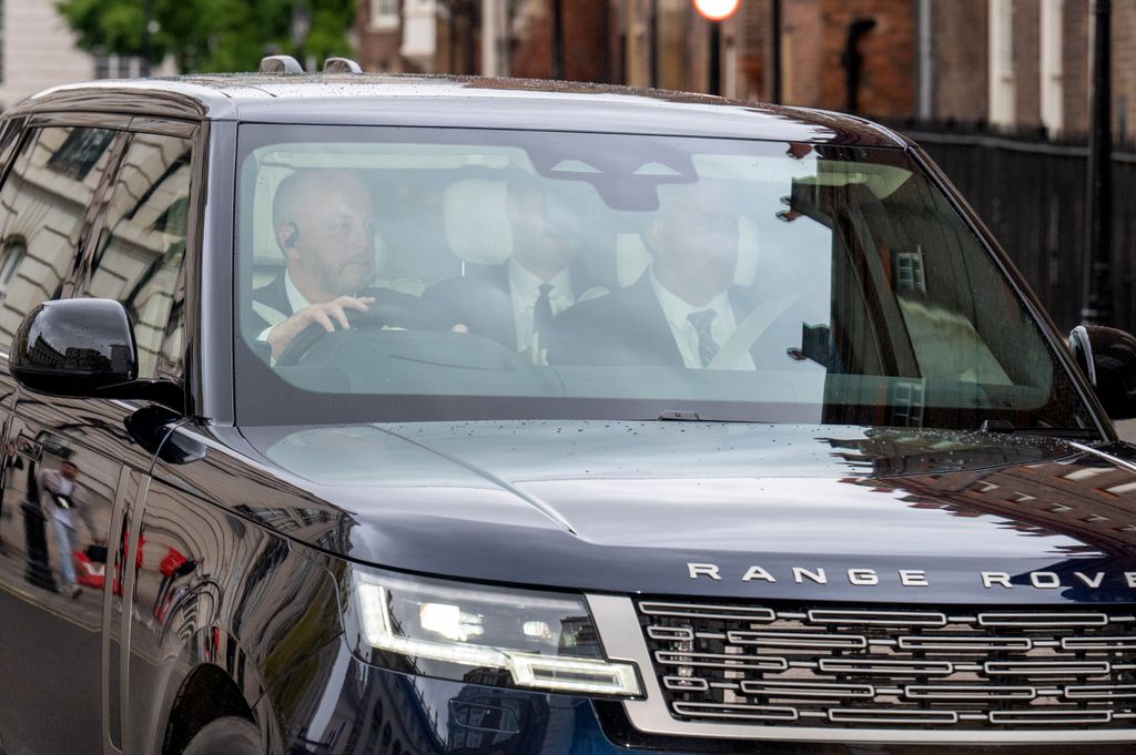 Prince Harry arrives at Clarence House to see his father the King for the first time in 18 months