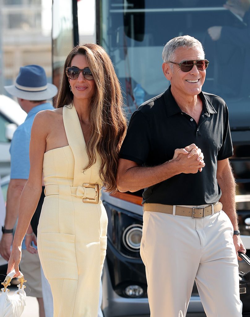 Gaun kuning clooney clooney george clooney