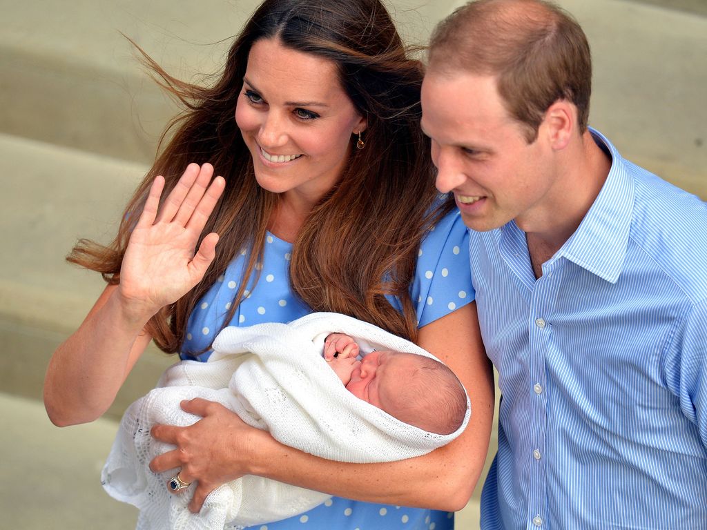 George's birth created much excitement