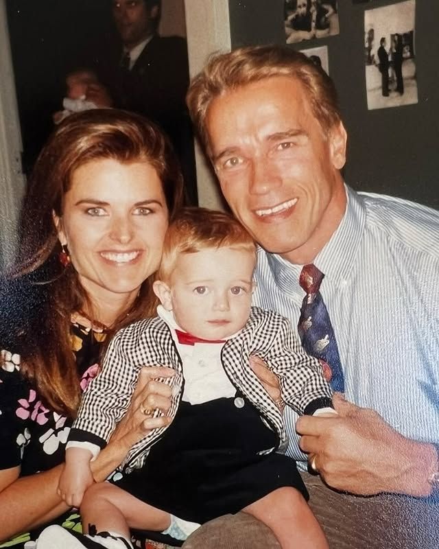Patrick with his parents Maria and Arnold