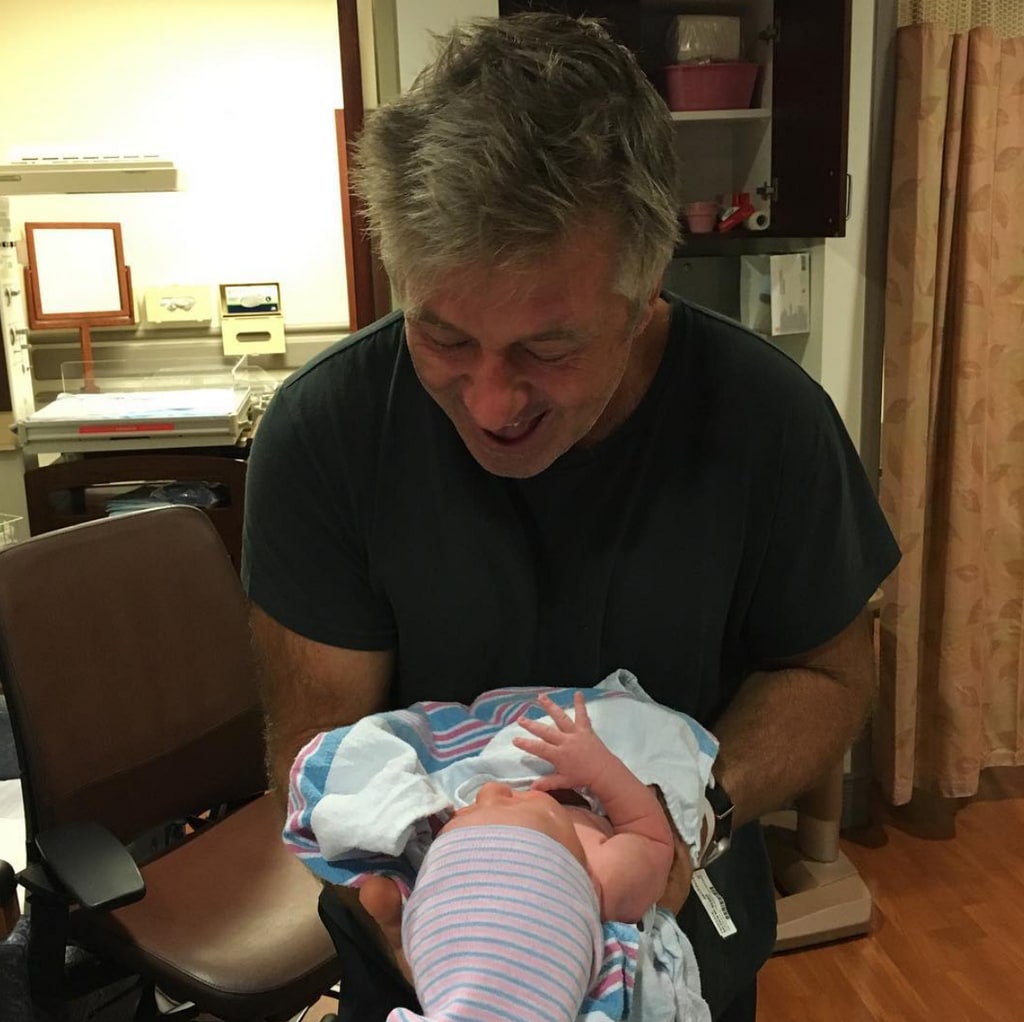 Photo of Alec Baldwin and Hilaria Baldwin's son Leonardo, born in 2015