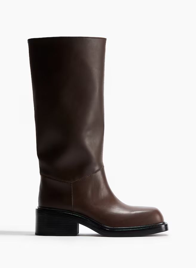 Sepatu bot h & m lutut tinggi