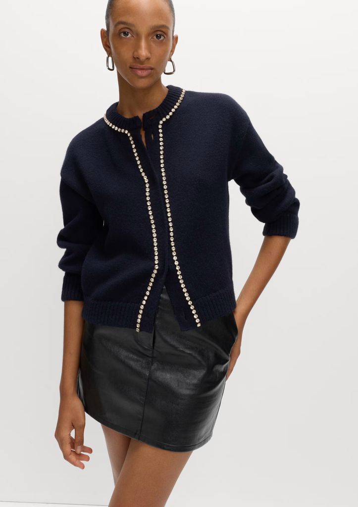 M&S leather skirt