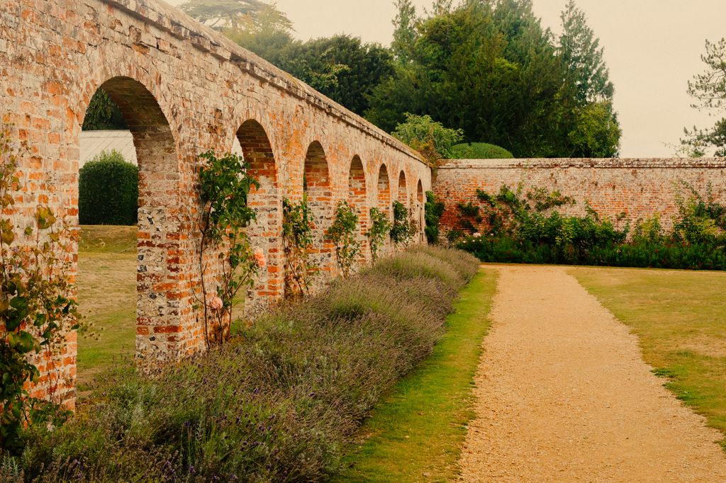 The Monk Garden at Highclere Castle, Highclere, Newbury, Hampshire, United Kingdom. 29th August 2025