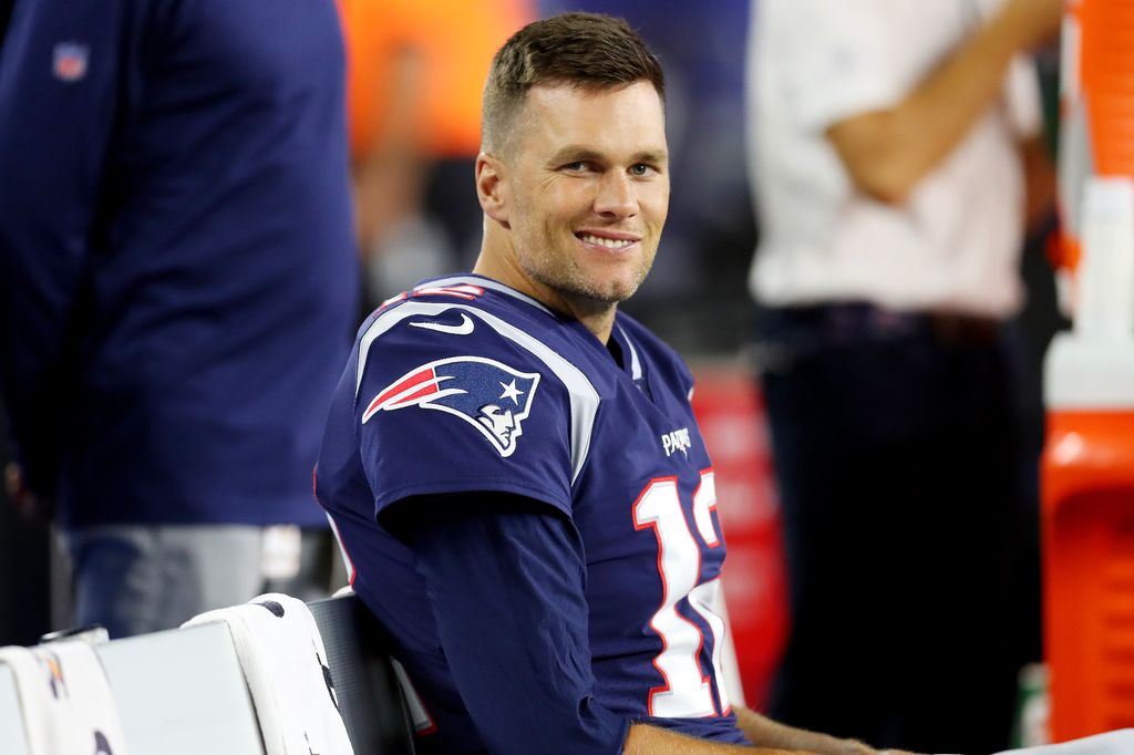 Tom Brady during an NFL game