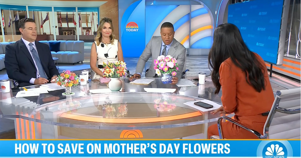 Craig Melvin không ấn tượng với ý tưởng về hoa giấy