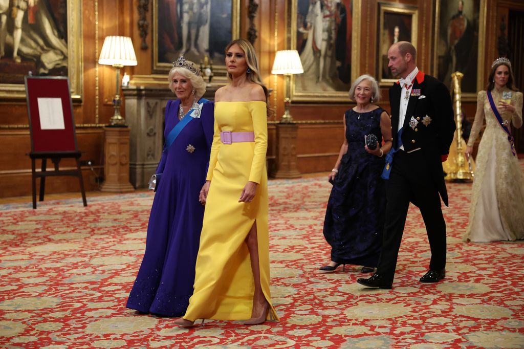 Melania Trump's leg-split dress was 'completely' appropriate for the occasion