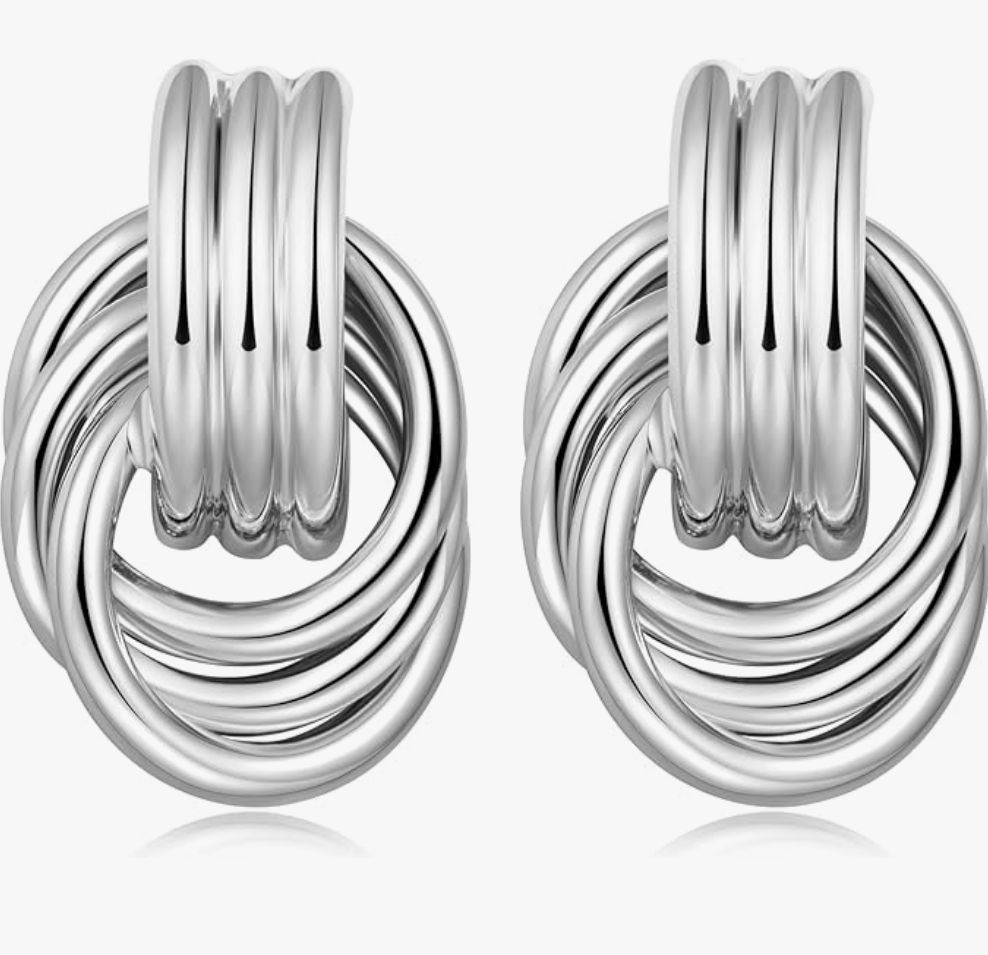 Amazon knot earrings