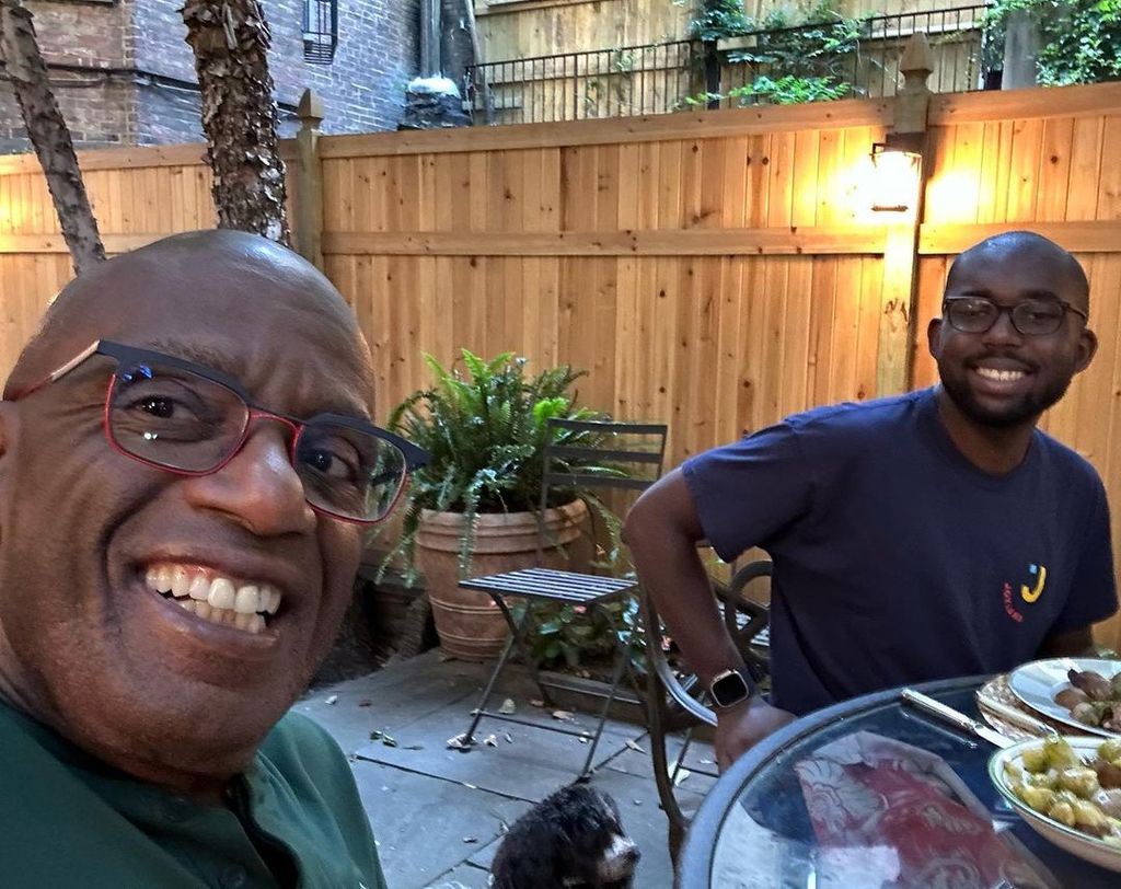 Today's Al Roker shares rare peek of spacious backyard at NYC family home |  HELLO!