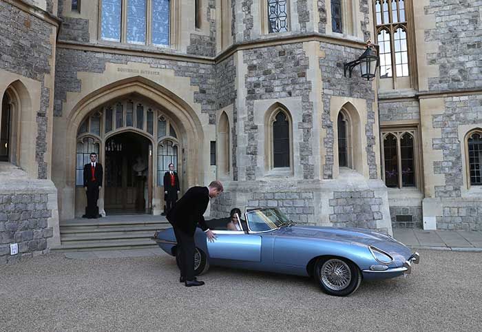 prince harry meghan wedding car