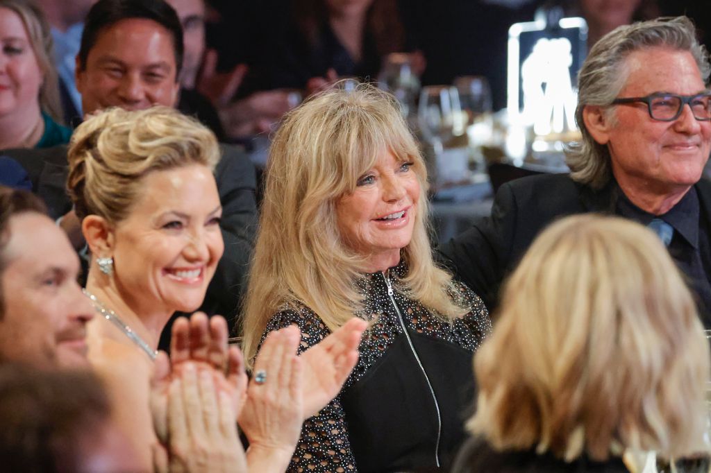 Goldie Hawn and Kurt Russell are the ultimate couple as they support Kate  Hudson's major achievement | HELLO!