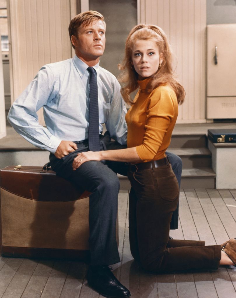 Robert Redford and Jane Fonda in Barefoot in the Park