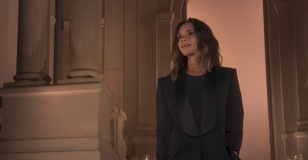 Victoria Beckham show outfit on Netflix