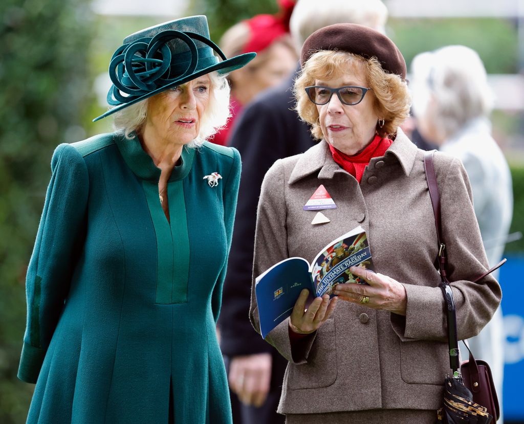 Queen Camilla and Lady Sarah Keswick