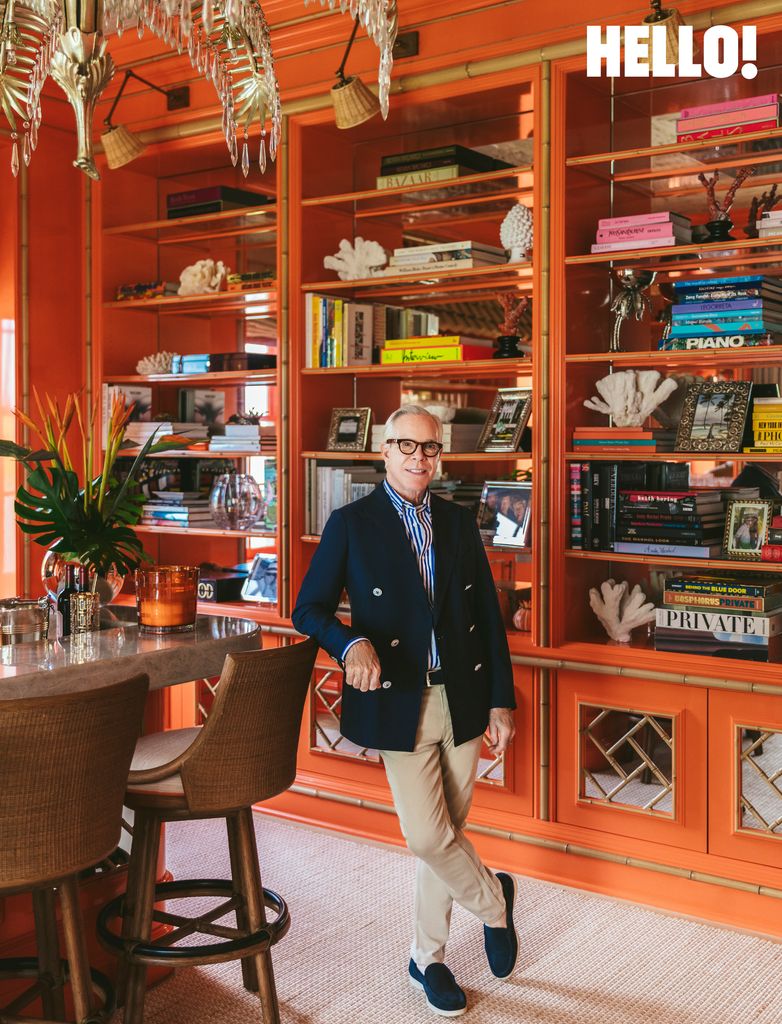 The coral bar in the Palm Beach mansion

