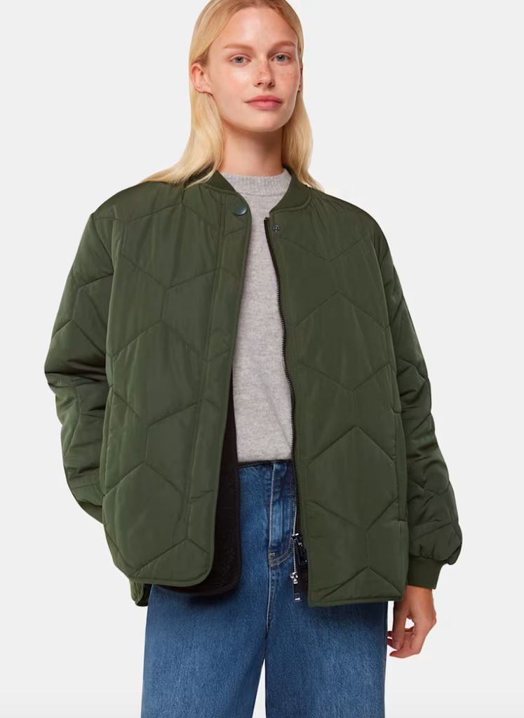 Whistles quilted jacket
