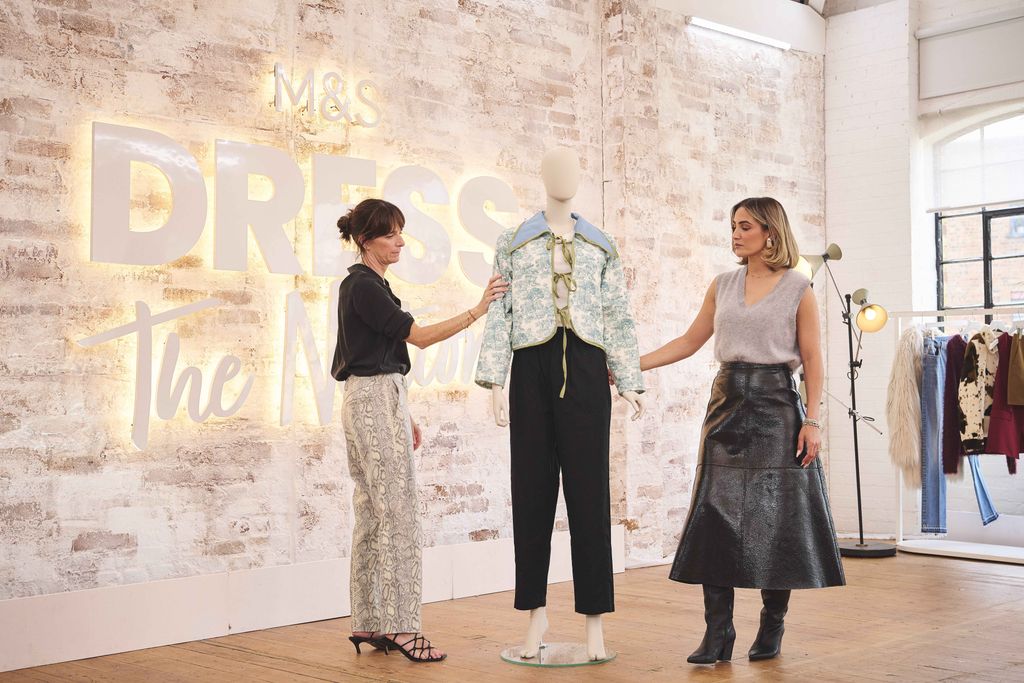 Frankie bergabung dengan Direktur Marks & Spencer Maddy Evans