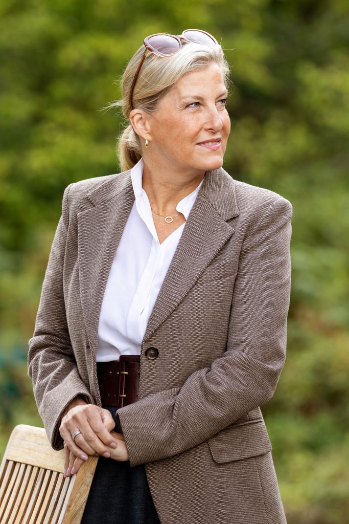 Sophie, Duchess of Edinburgh Menghadiri Pengadilan Kuda Cornbury House di Cornbury Park pada 12 September 2025 di Charlbury, Inggris