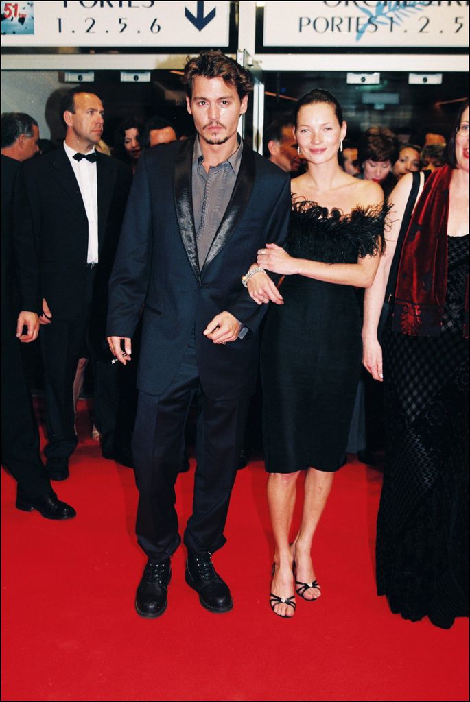 Kate Moss at Cannes, 1998