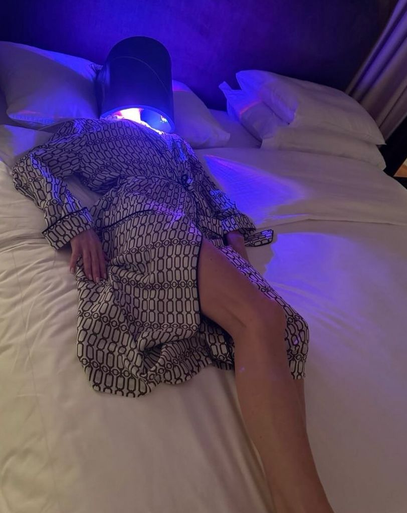 Victoria Beckham: "More is more with my skincare routine! From LED lights to dermaplaning and masking, my skincare routine is extensive!"